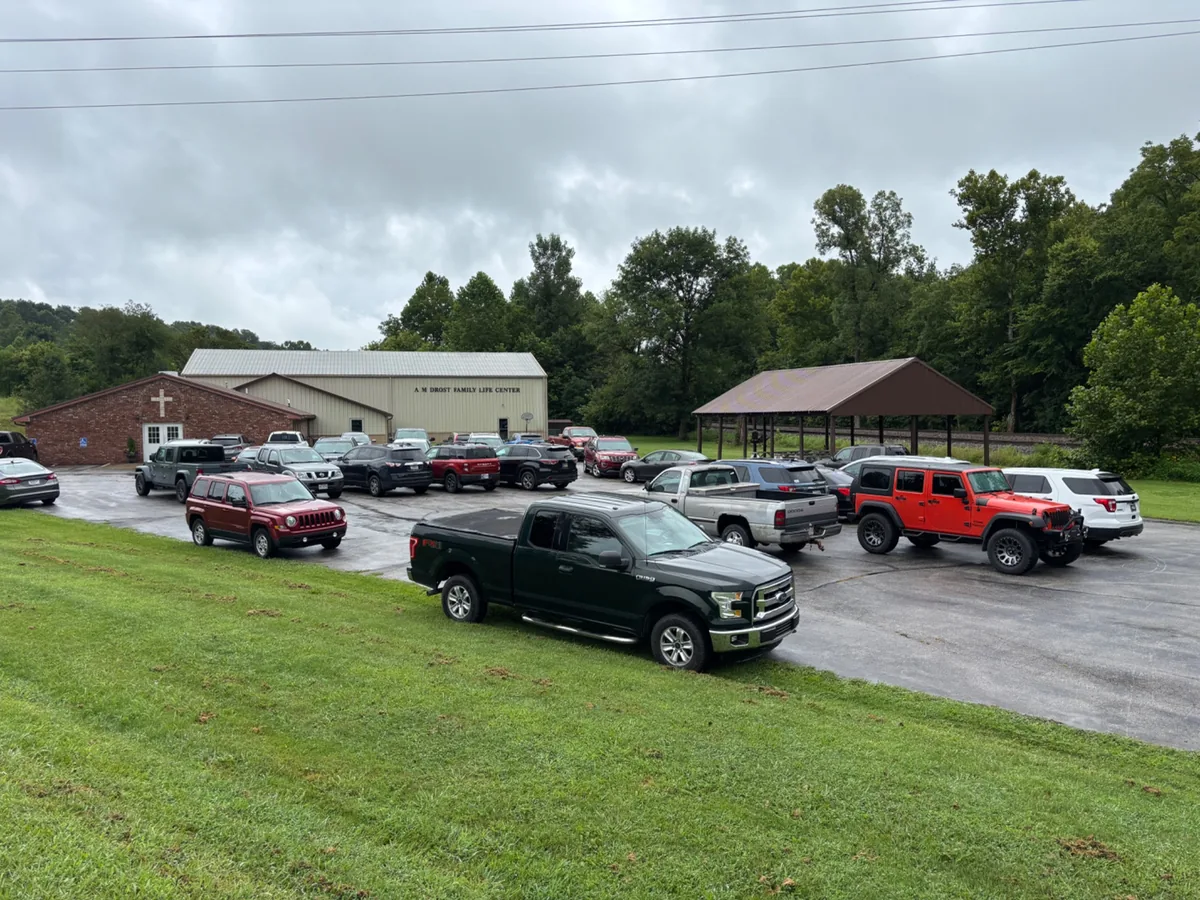 Faith Revolution Church building and parking area